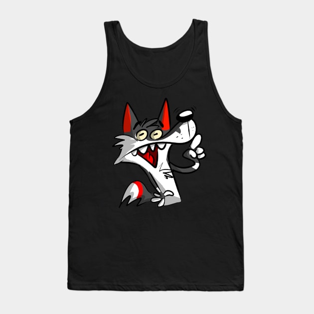 "Durr I'm Darkphox" Tank Top by OHMYRICHARD